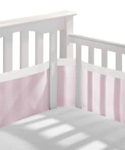 BreathableBaby - Protector de Cuna de Malla Transpirable -