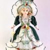 Muñeca de Porcelana Victoria de 16" Jmisa -Blanco