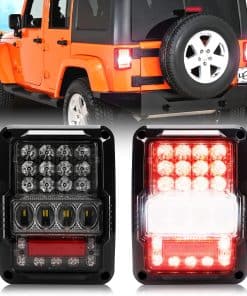 Luces traseras LED 4D aprobadas por DOT con Super brillante