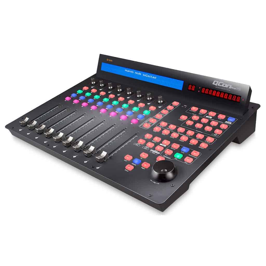 Superficie de control DAW universal de 8 canales QCon Pro