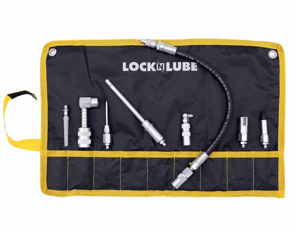 Kit de Accesorios de Conexión Rápida para Engrase LockNLube