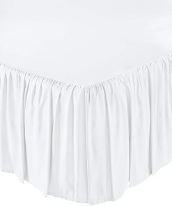 Faldón de Cama Fruncido - Caída de 21 Pulgadas Tamaño