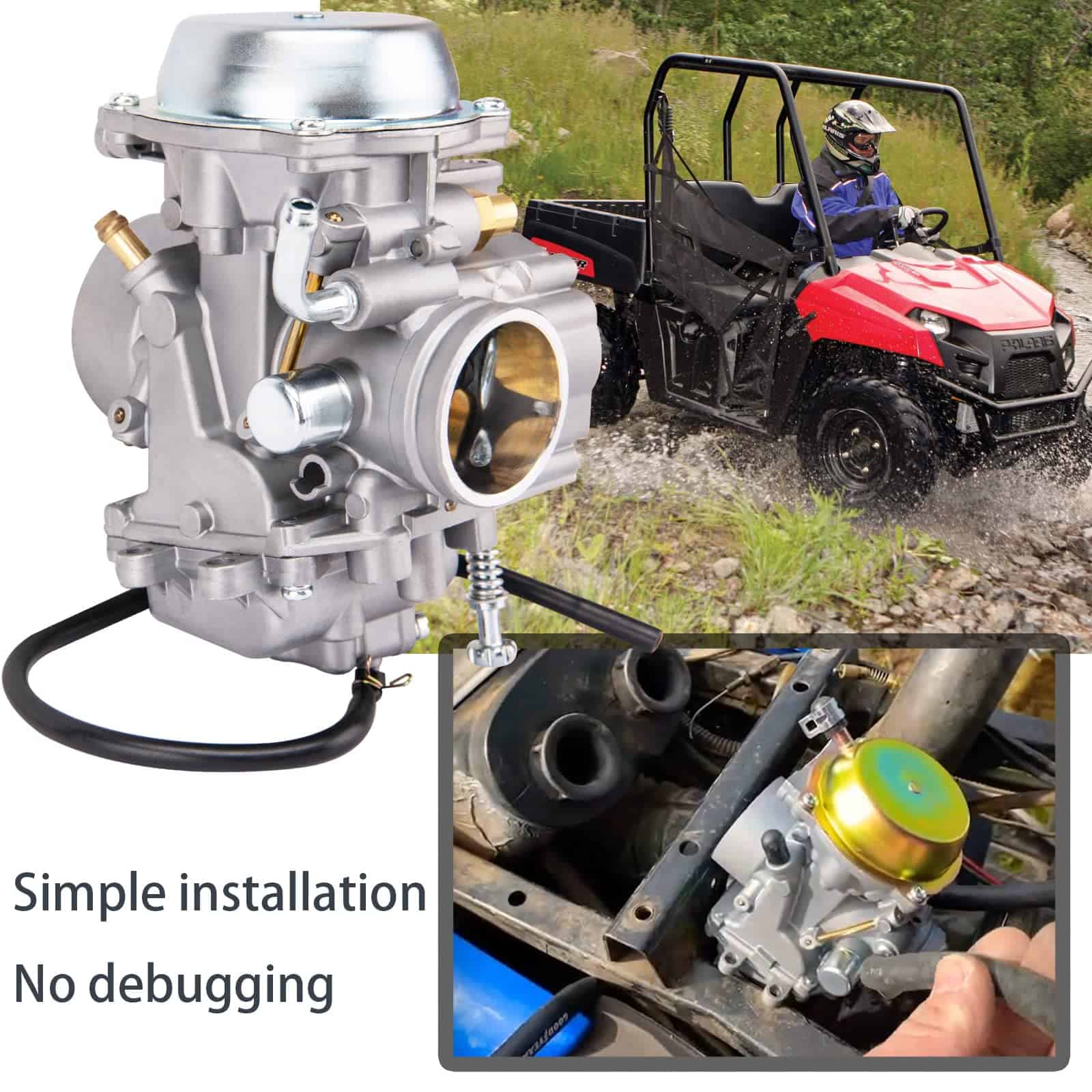 Carburador para Polaris Magnum 425 (1998 1997 1996 1995) - Imagen 7