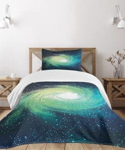 Colcha Lunarable Galaxia, Tema del Espacio Exterior Imagen