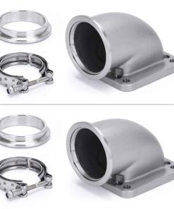 PQY 1 Par de Codo Adaptador de Turbo Fundido de 90 Grados