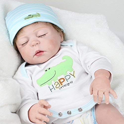 Muñeco Realista de Silicona para Bebé Reborn Niño de Cuerpo - Imagen 4