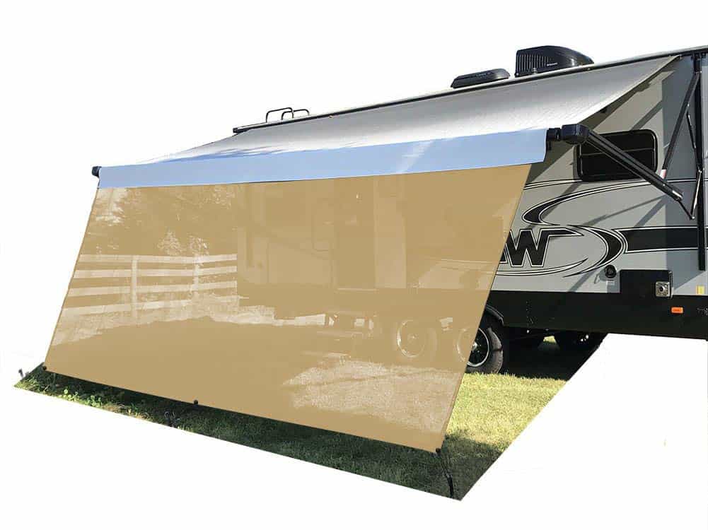 Tentproinc RV Awning Sun Shade Screen 8' X 10' 3'' (Ajuste