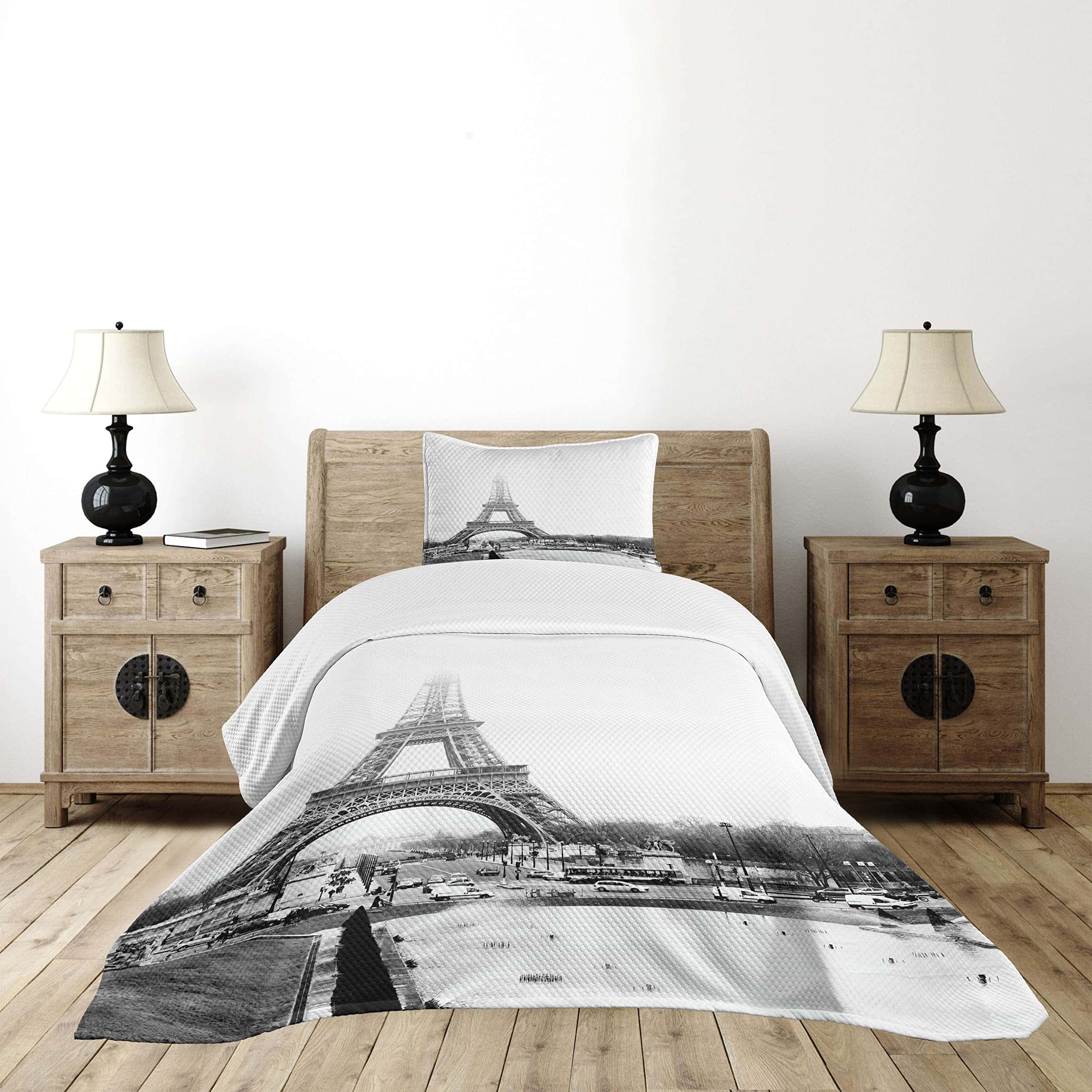 Colcha Lunarable Torre Eiffel, Torre Eiffel en París, - Imagen 3