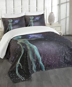 Colcha Lunarable Espacio Exterior, Cuerpo Alienígena