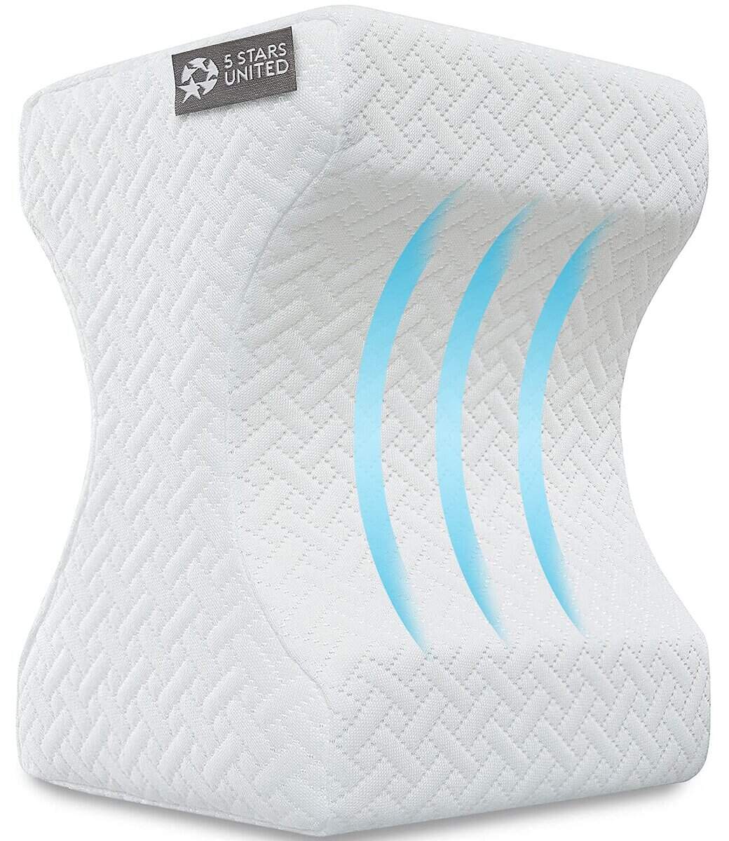 Almohada de rodilla para dormir de lado de 5 STARS UNITED - - Imagen 5