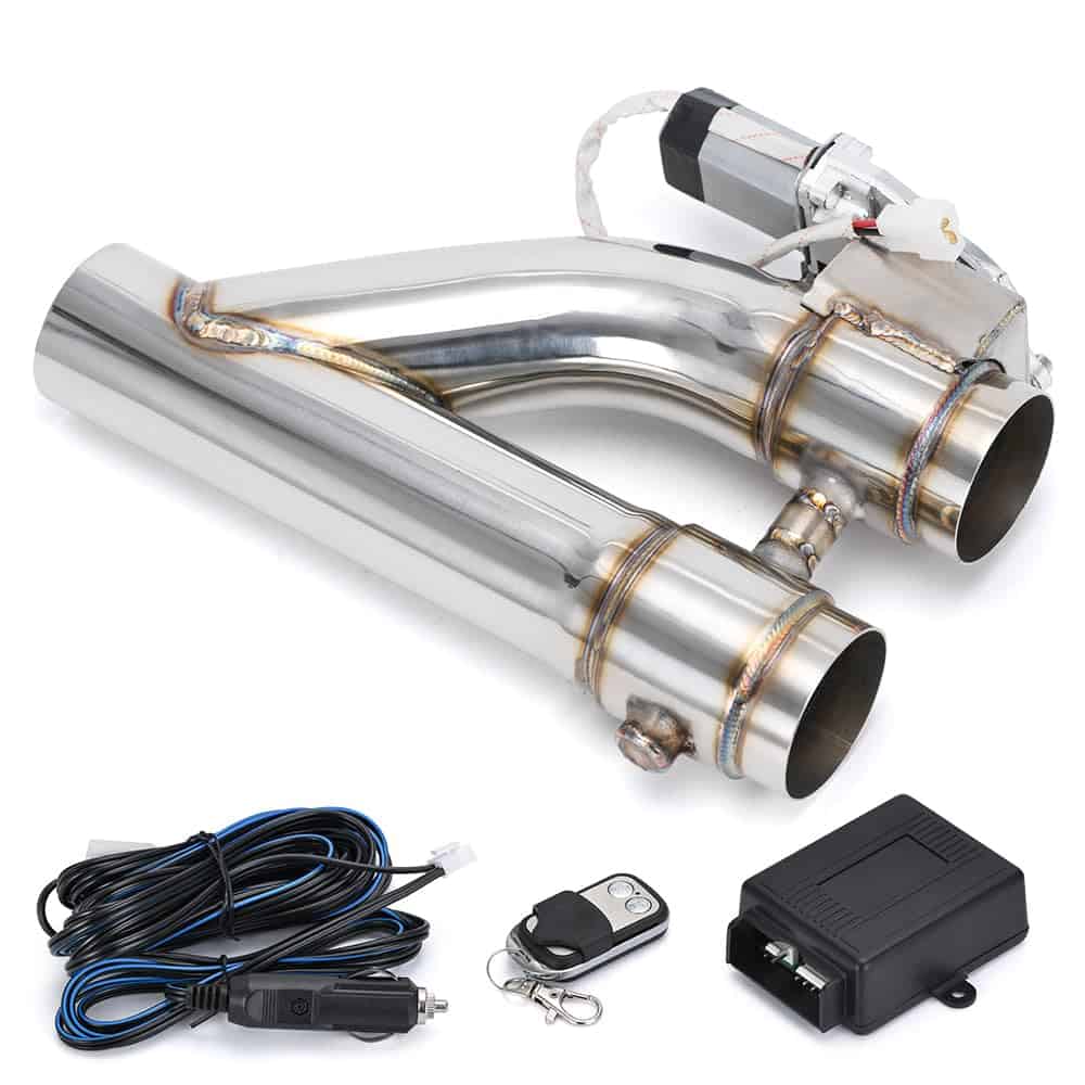Kit de Tubo de Escape Universal de Acero Inoxidable de 2.5