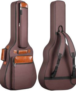 CAHAYA Funda de Guitarra 40 41 42 Pulgadas 6 Bolsillos