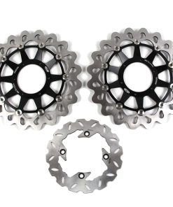 Discos de freno delanteros y traseros Arashi para Honda