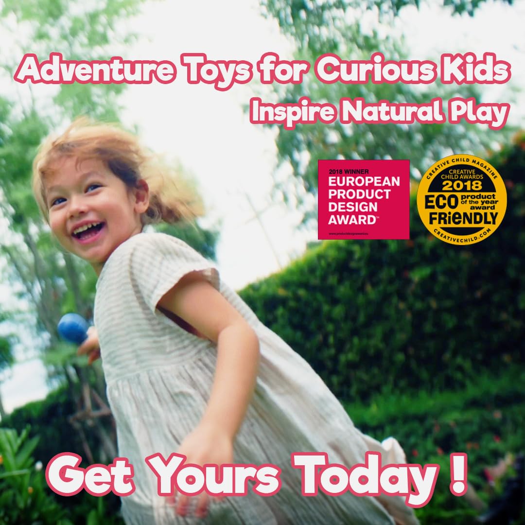 Juguetes de Madera Natural Locomo Family II Figuras de - Imagen 3