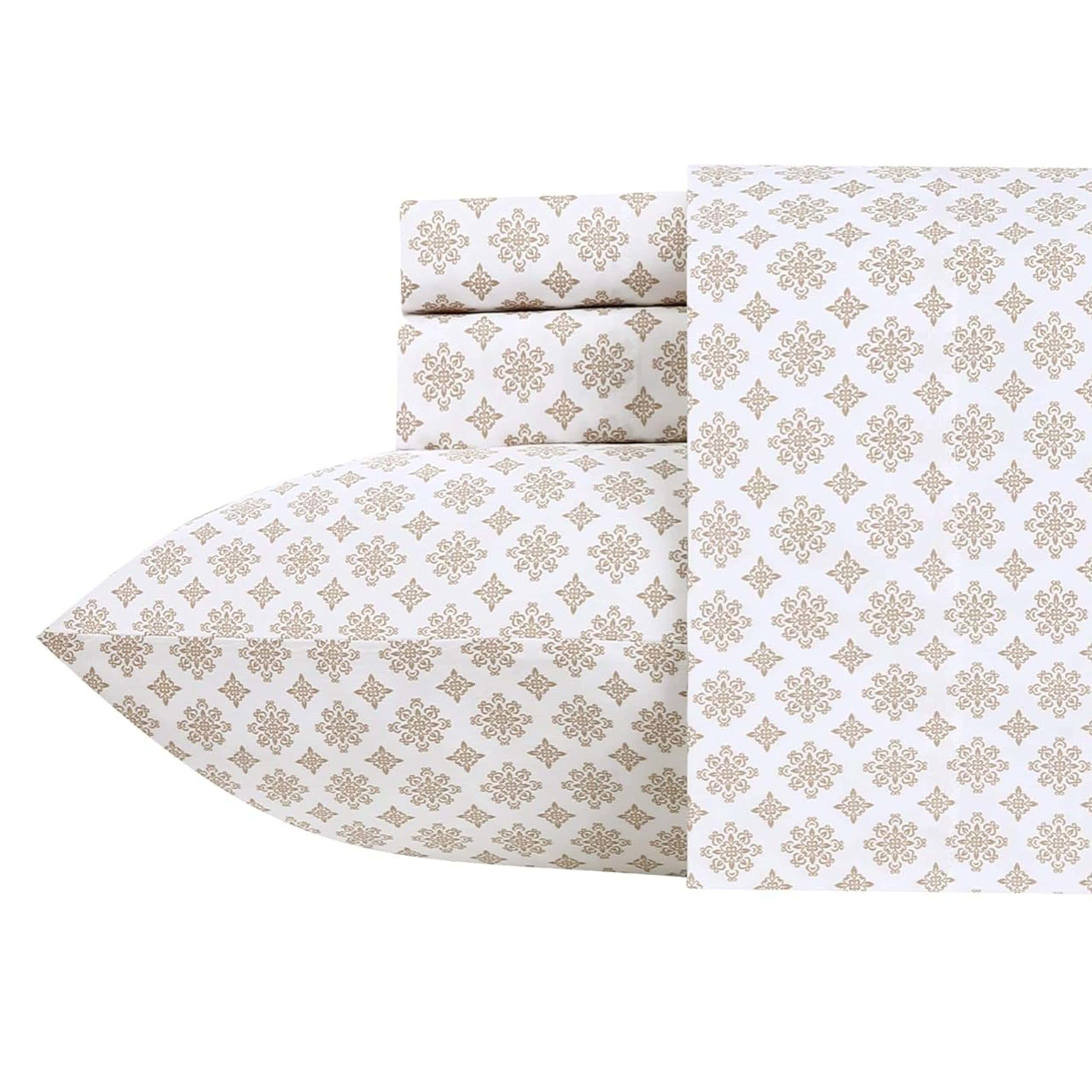 Juego de sábanas individuales XL de California Design Den,