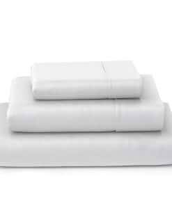 Juego de sábanas de lujo Cosy House -Blanco