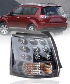 Luz de freno trasera izquierda Clidr para Mitsubishi