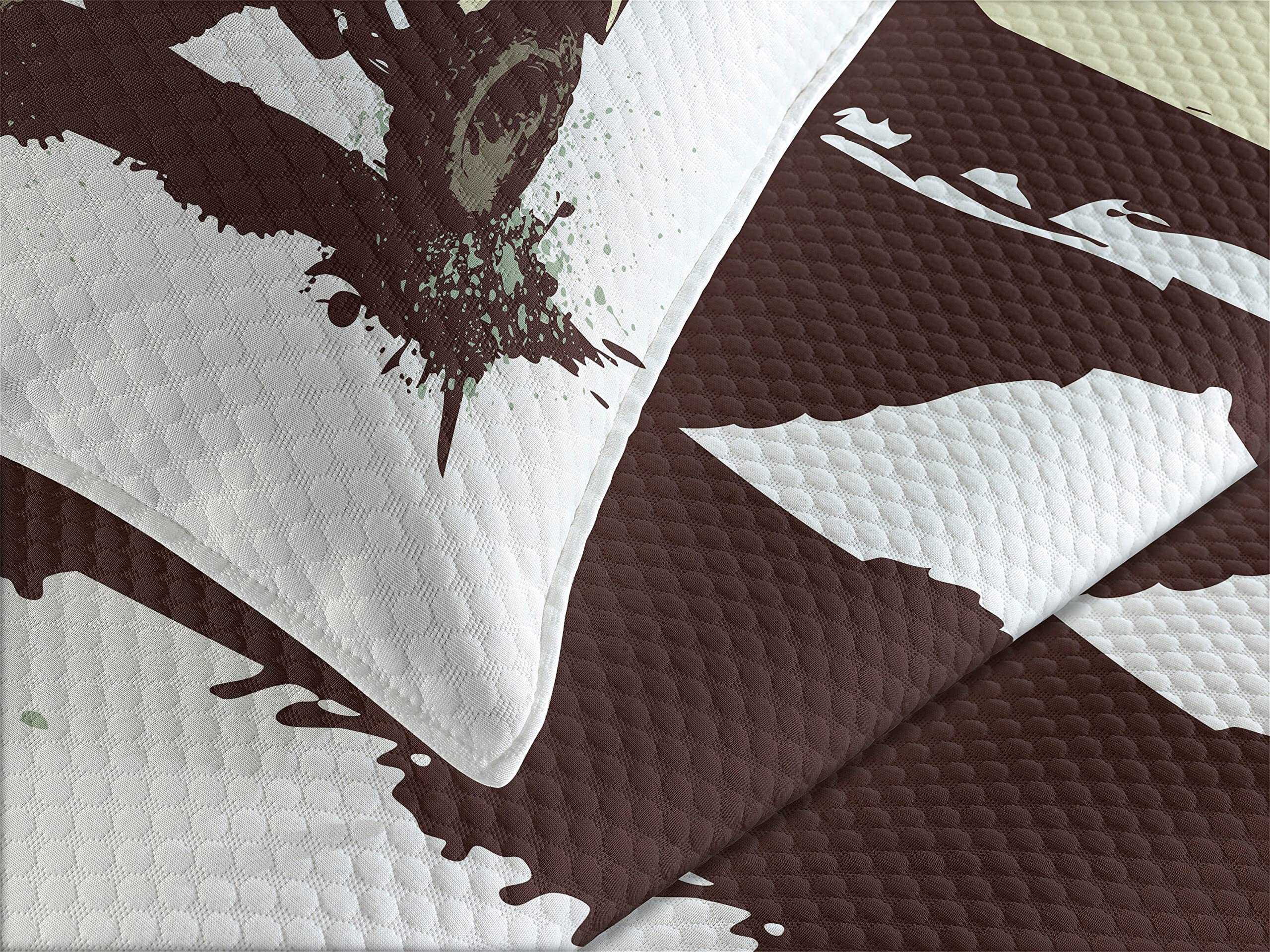 Edredón de Lunarable, Estilo Retro Pop Art Coche Vintage en - Imagen 4