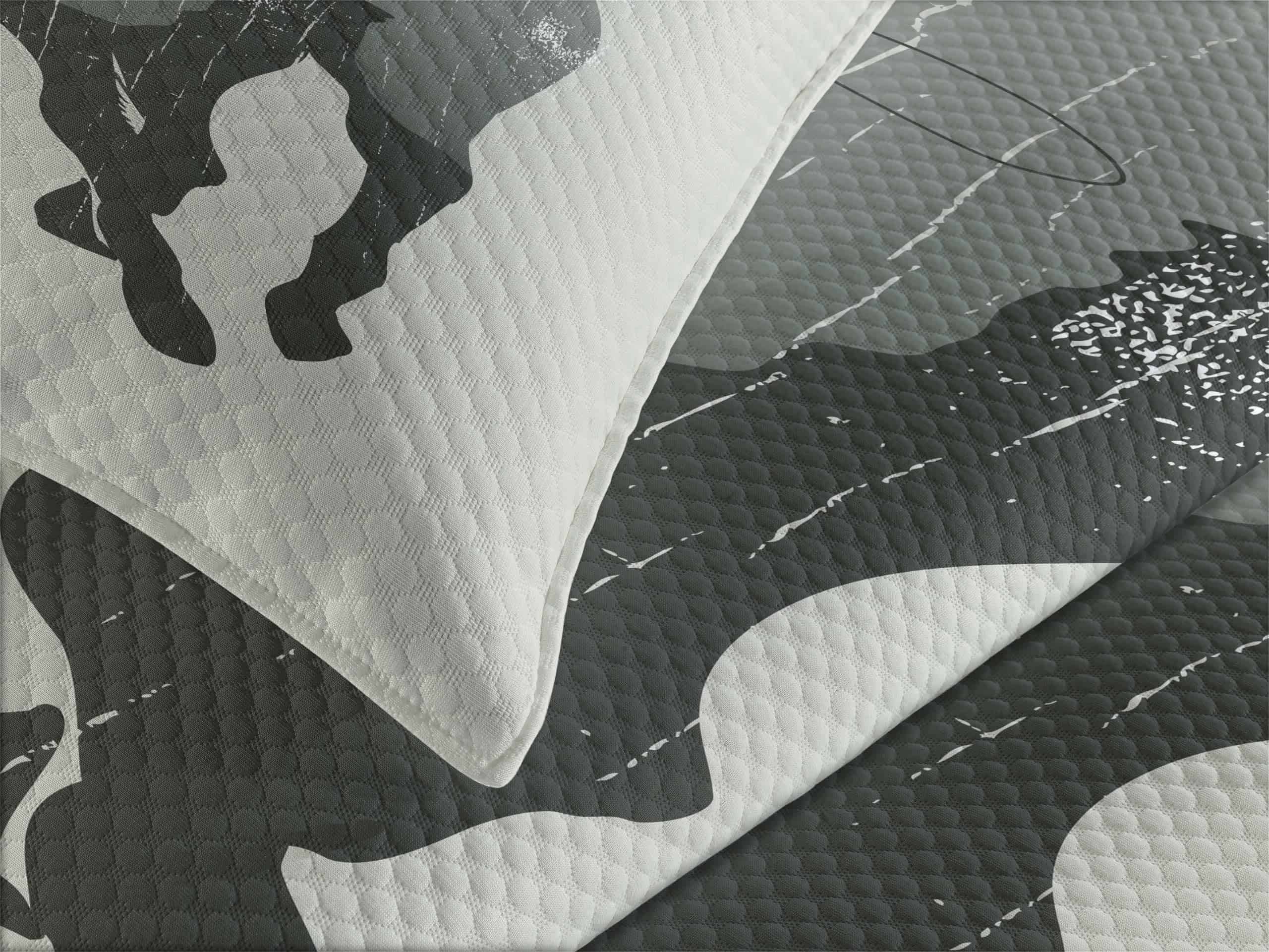 Colcha Lunarable Occidental, Aspecto Envejecido Tema de - Imagen 4