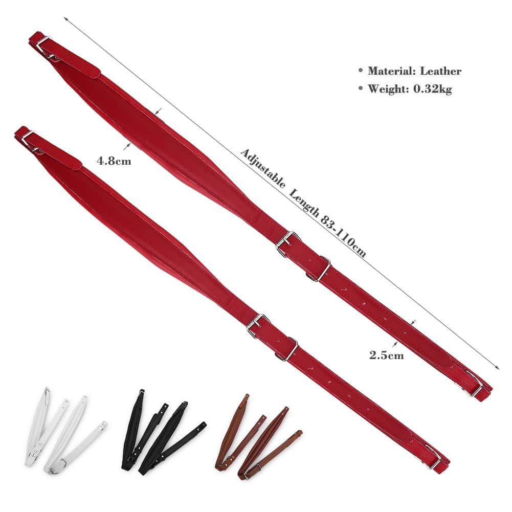 Correas de Acordeón de Cuero VGEBY1, Correas de Hombro de - Imagen 3