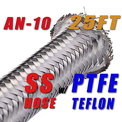 -10 AN10 (1/2") 12.95mm Manguera de Combustible de Acero - Imagen 5