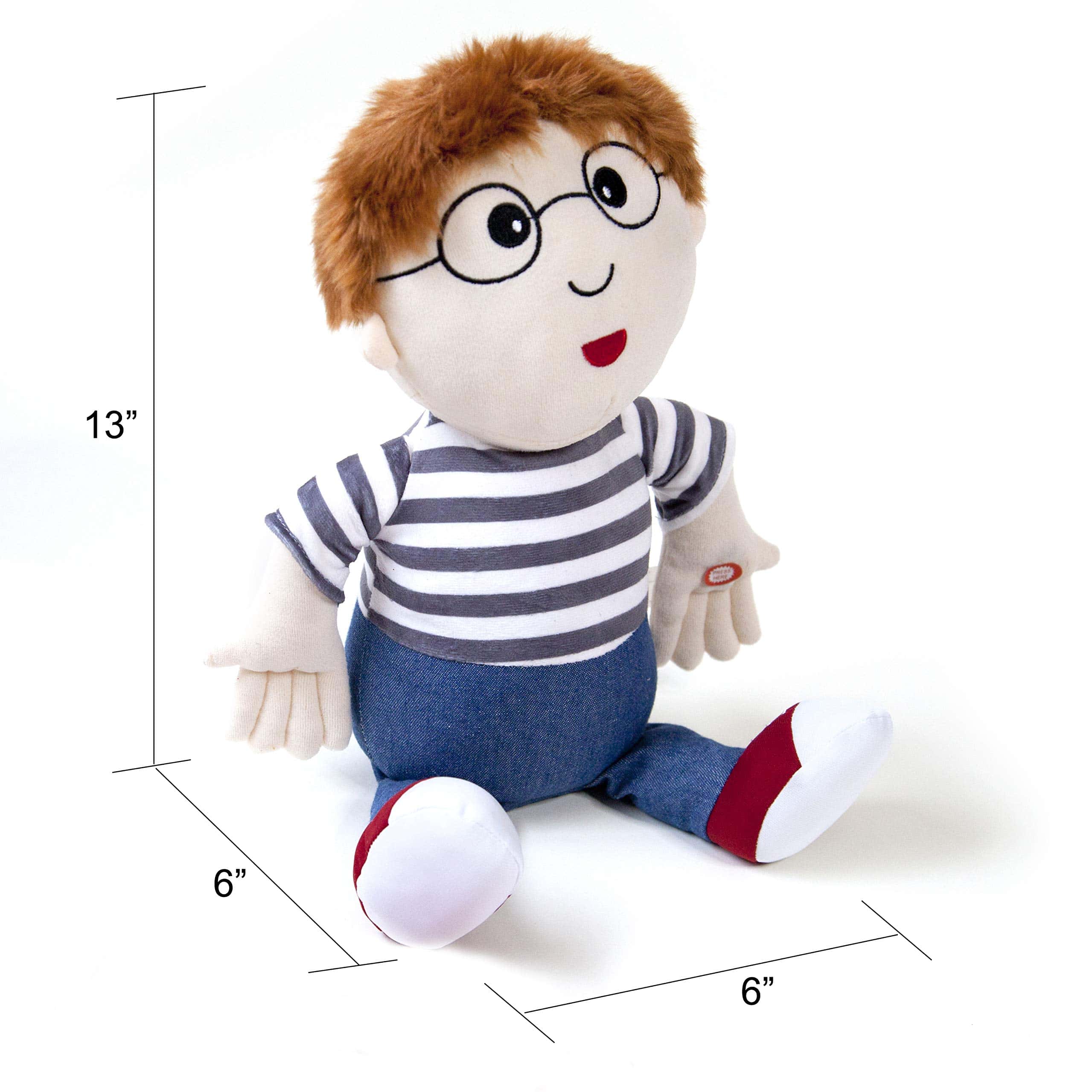 Norman, Muneco Interactivo de 18" Que Cuenta Chistes de - Imagen 6