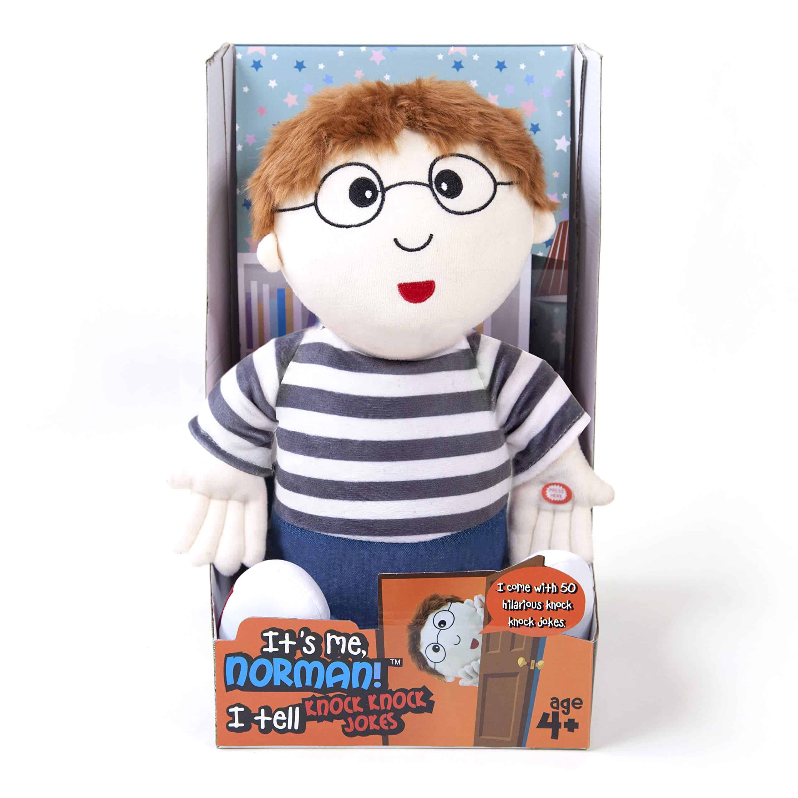 Norman, Muneco Interactivo de 18" Que Cuenta Chistes de - Imagen 4