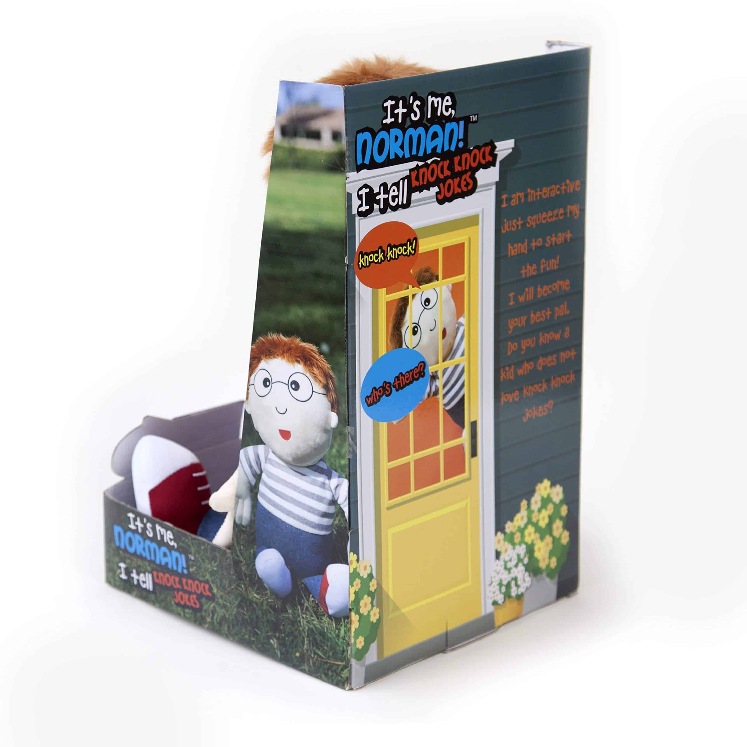 Norman, Muneco Interactivo de 18" Que Cuenta Chistes de - Imagen 5
