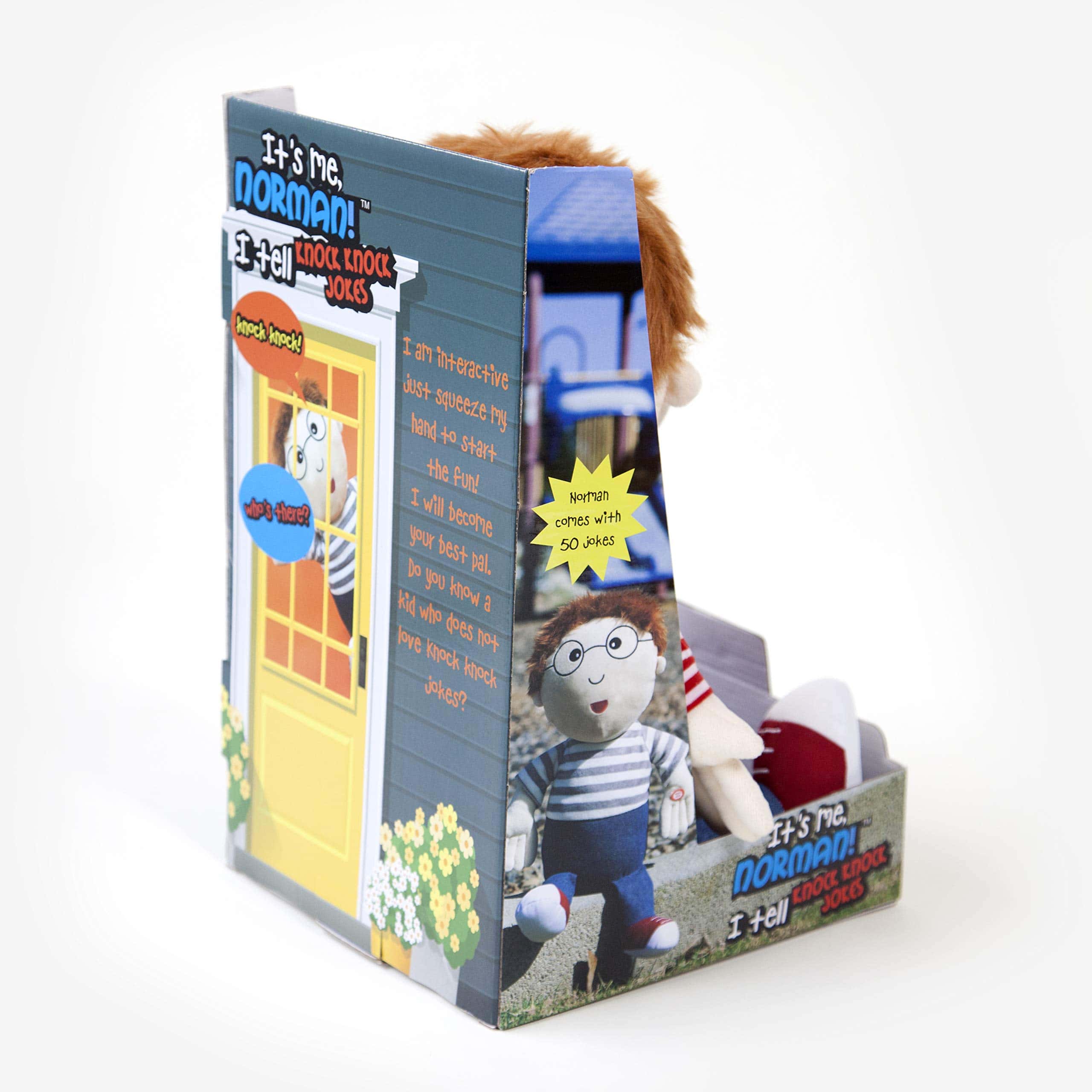 Norman, Muneco Interactivo de 18" Que Cuenta Chistes de - Imagen 7