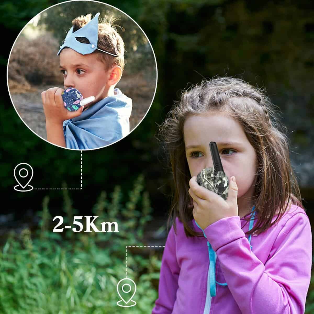 Walkie Talkies, Qniglo - Recargables con Sonido Claro, - Imagen 4