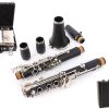 Yinfente Clarinete Profesional en Madera de Ebonita en Sib