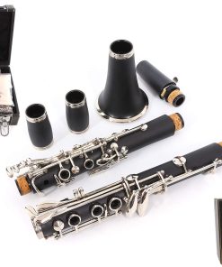 Yinfente Clarinete Profesional en Madera de Ebonita en Sib