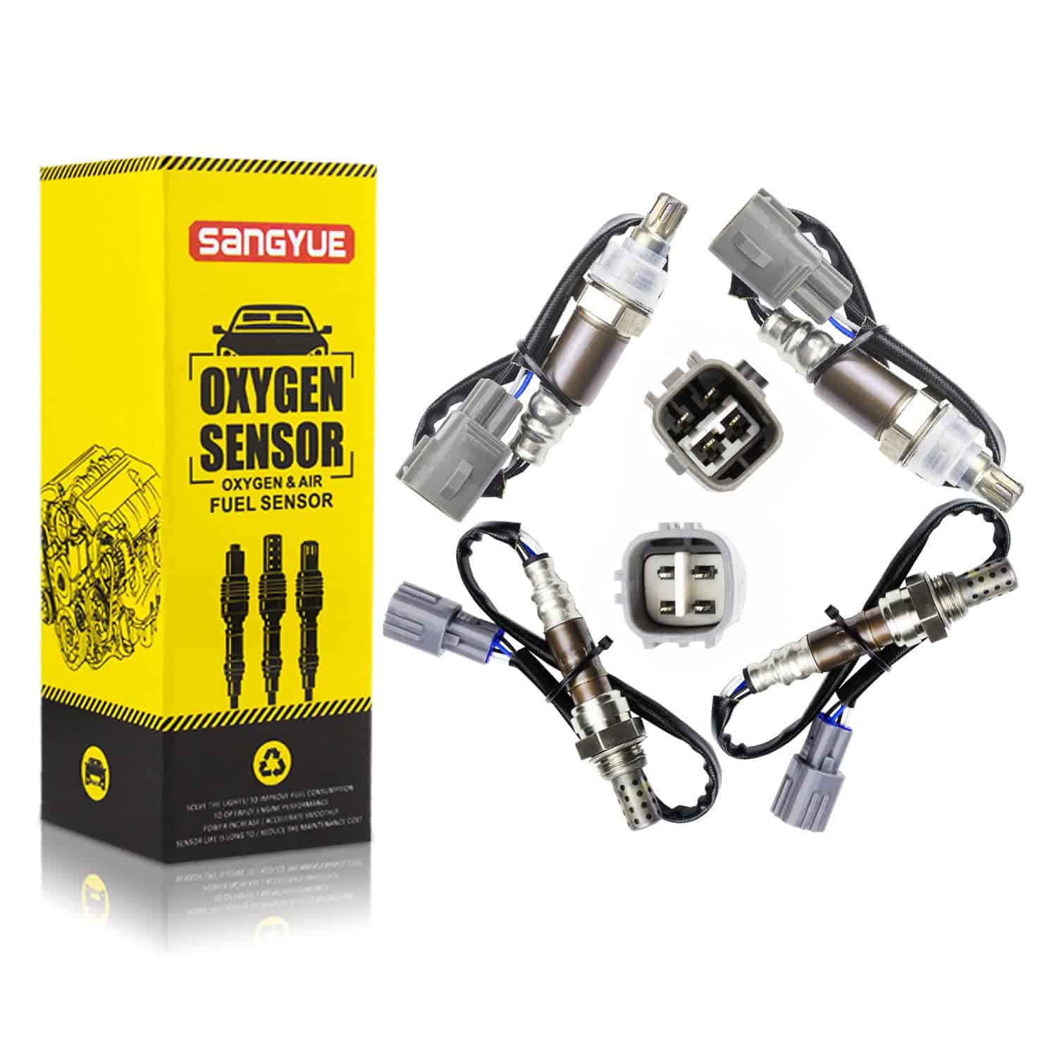 Sangyue Sensor de Relación Aire/Combustible O2 1 & 2 para