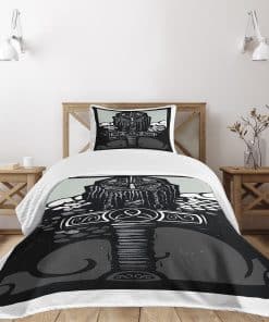 Colcha Lunarable Viking, Thor Hijo de Odín Diseño