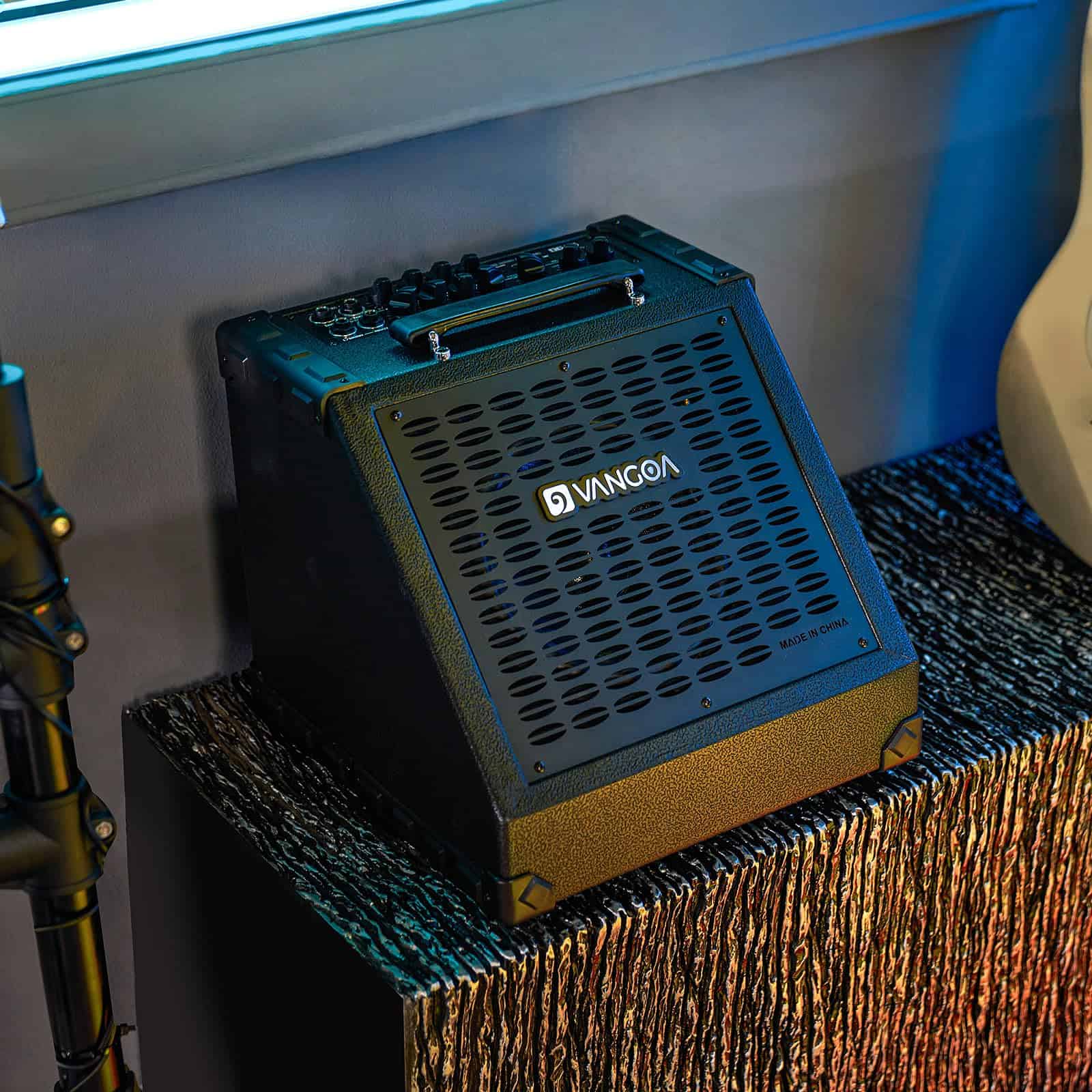 Amplificador de batería eléctrica Vangoa 65W Profesional - Imagen 8