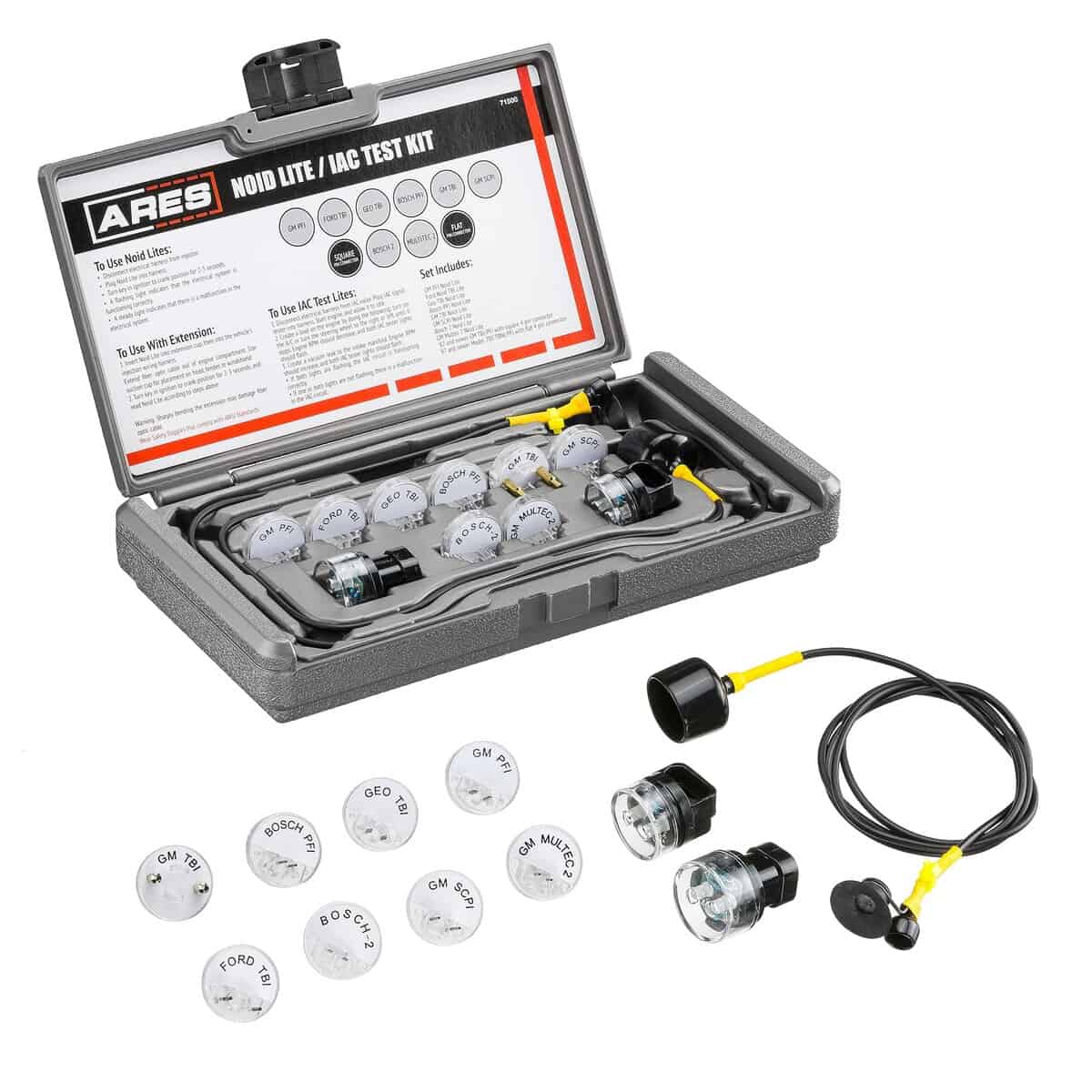 ARES 71500 - Kit de Luces Noid & Prueba IAC - Elimine