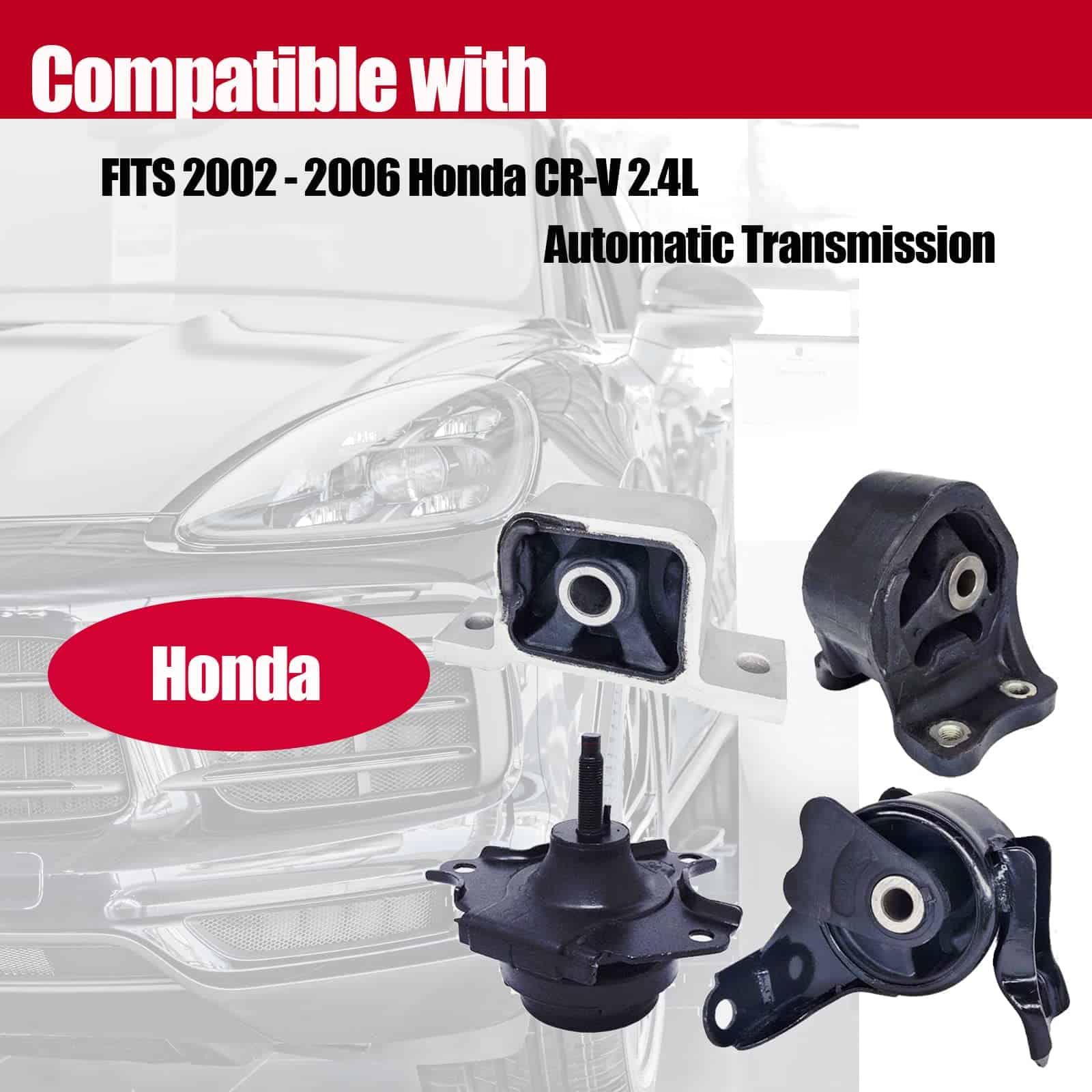 Soporte de motor de motor se ajusta a 2002 2003 2004 2005 - Imagen 3