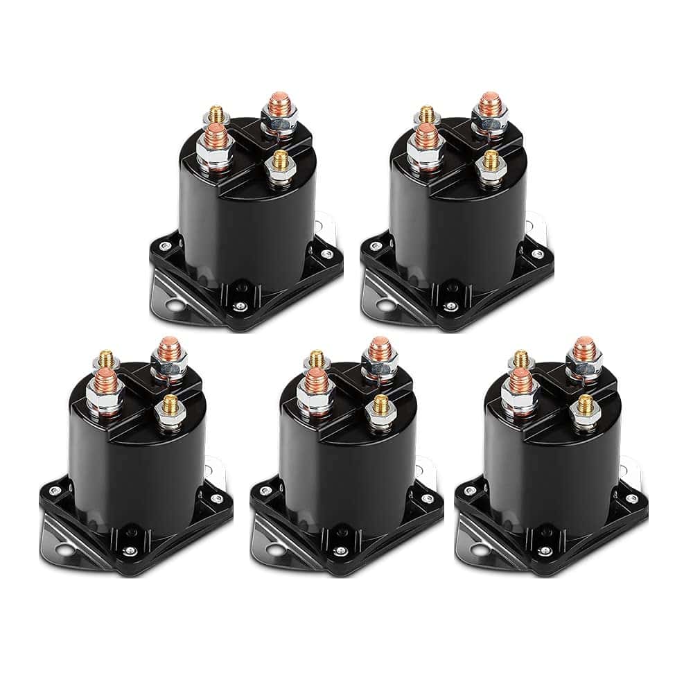 maXpeedingrods 5PCS 36 Volt Golf Cart Solenoid 4 Terminal