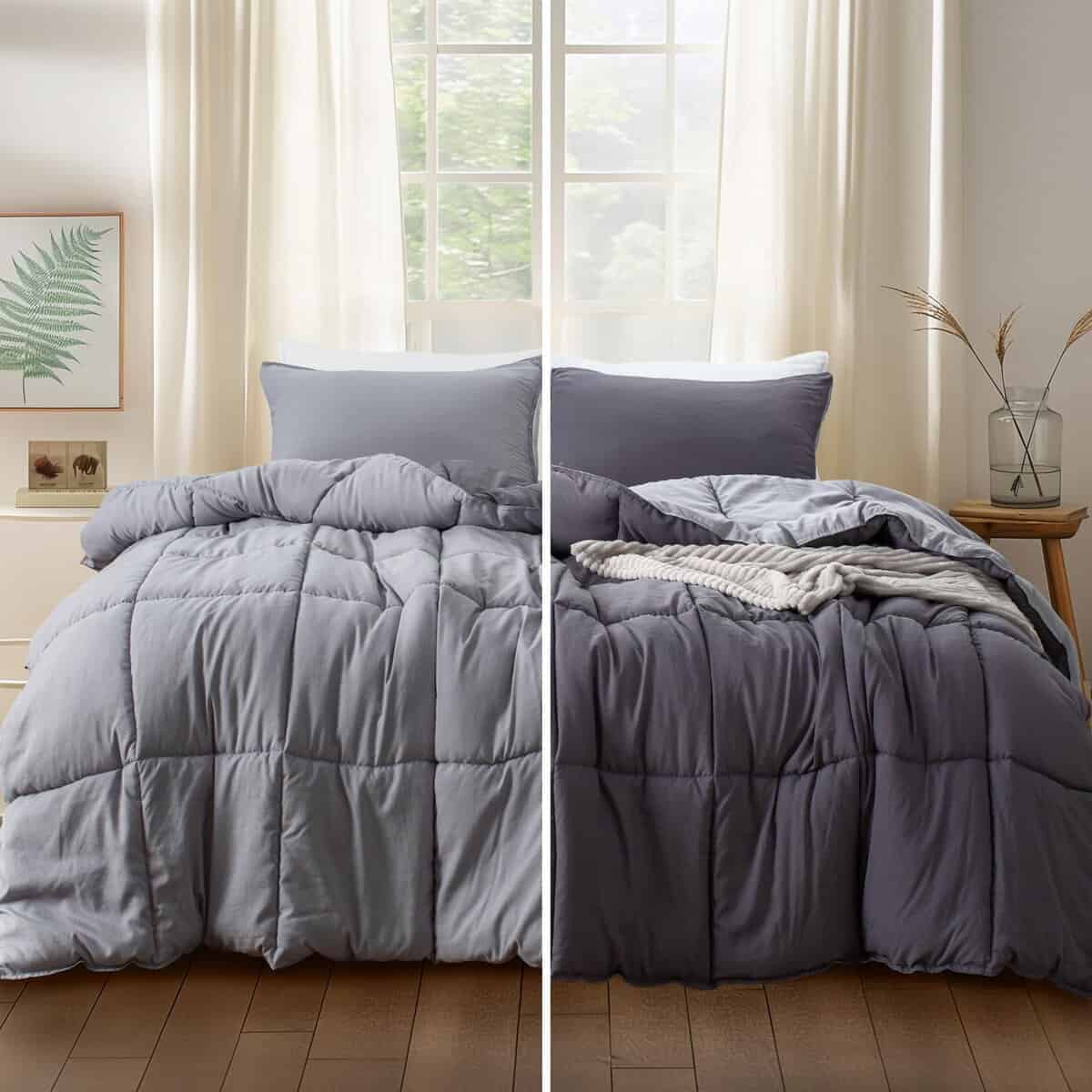 Set de Edredón de Tamaño Queen KASENTEX con 2 Fundas de