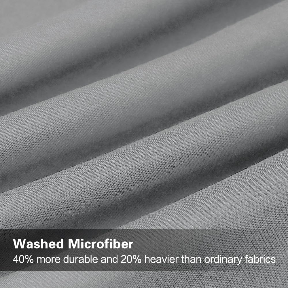 ASHLEYRIVER Juego de Funda Nórdica de Lujo con Pliegues en - Imagen 7