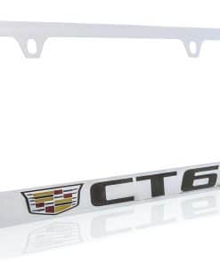 Marco de Placa de Licencia de Latón Cadillac CT6 con