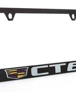 Marco de Placa de Licencia de Zinc Cadillac CT6 con Acabado