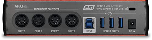 ESI M4U eX: Interfaz MIDI USB 3.0 de 8 puertos - - Imagen 4