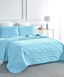 Juego de Edredón Sophia and William de 2 -Azul Claro