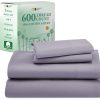 Juego de sábanas de lujo California Design Den -Lavanda