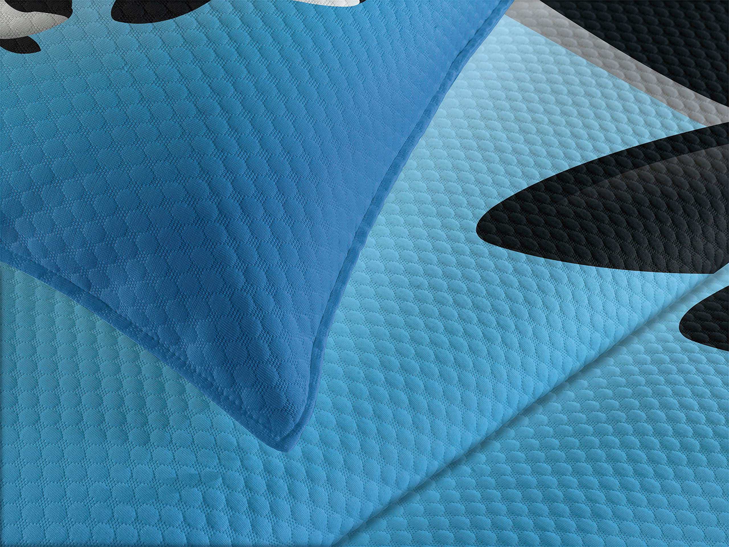 Colcha Lunarable de Ballena, Familia de Orcas Madre y - Imagen 4