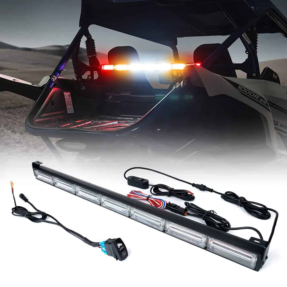Barra de luz estroboscópica Xprite 30" UTV RZR Chase, con