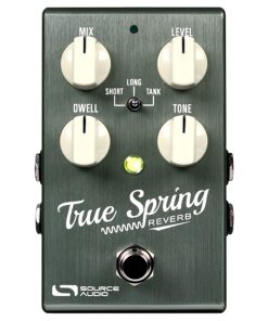 Pedal de Efectos de Reverb y Tremolo True Spring de Source