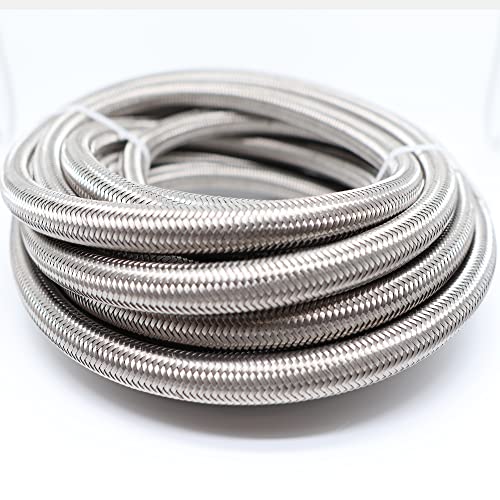 -10 AN10 (1/2") 12.95mm Manguera de Combustible de Acero - Imagen 4