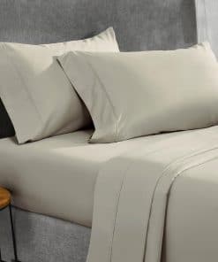 Juego de sábanas California Design Den -Taupe